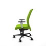 Piqueras Y Crespo Chaise de bureau Albacete confidente, Pistache, Similpiel