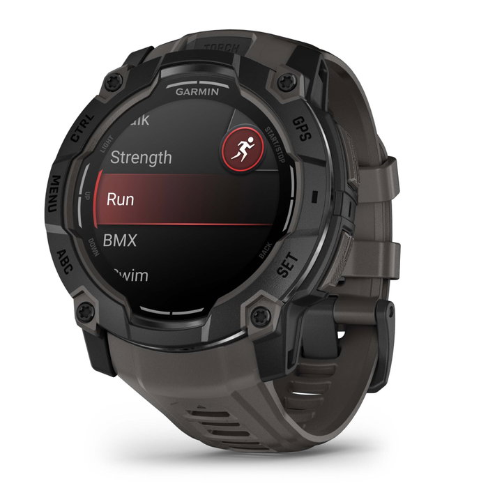 Garmin Instinct 3 AMOLED 50mm Noir et Gris Garmin Instinct 3 AMOLED 50mm Noir et Gris