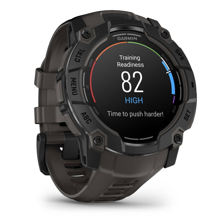Garmin Instinct 3 AMOLED 50mm Noir et Gris Garmin Instinct 3 AMOLED 50mm Noir et Gris