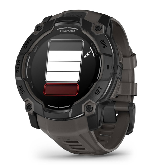 Garmin Instinct 3 AMOLED 50mm Noir et Gris Garmin Instinct 3 AMOLED 50mm Noir et Gris