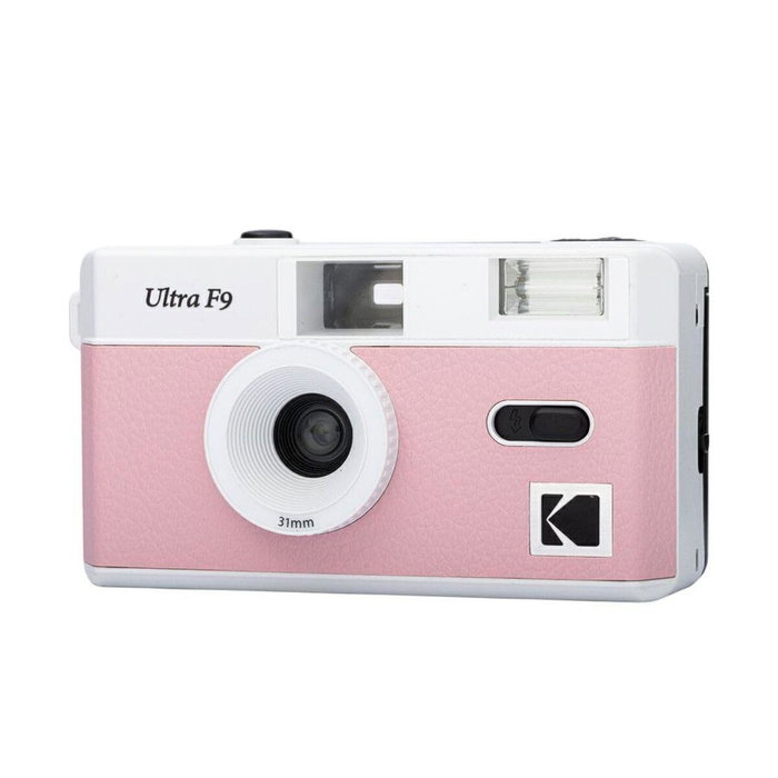 Kodak DA00271 Appareil photo argentique rechargeable rétro Ultra F9 rose