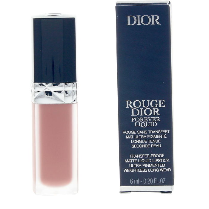 Dior Rouge Dior Forever Liquid #100-Forever Nude 6 ml Rouge à Lèvres Liquide Mat