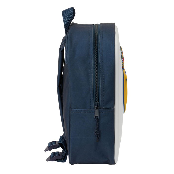 Sac à dos enfant Real Madrid C.F. Blanc Blue marine 22 x 27 x 10 cm
