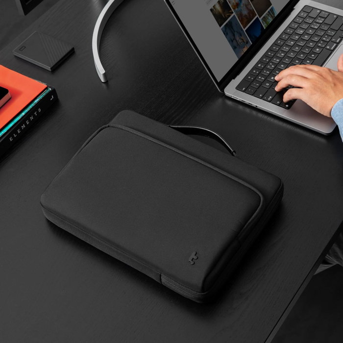 tomtoc Defender-A14 Housse de protection premium pour ordinateur portable 16 pouces, noir