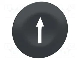 SCHNEIDER ELECTRIC Lentille pour bouton Harmony XB4, 22mm, noir, flèche