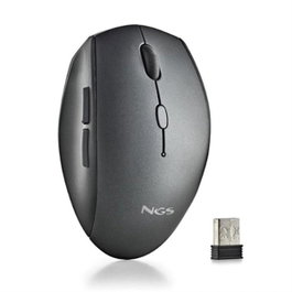 Ngs Bee Black Souris sans fil ergonomique noire