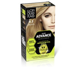 Llongueras COLOR ADVANCE #9,3 Rubio Claro Claro Dorado Teinture Permanente Cheveux Blond Cendré Foncé 1 u