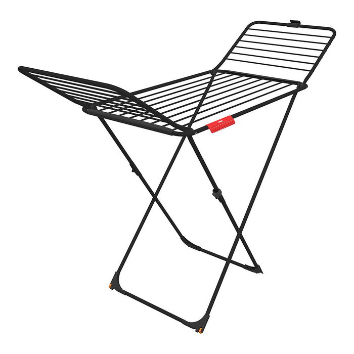 Vileda Tendedero Extra Ultimate noir mat 20 m avec technologie double blocage et barres aluminium XXL anti-plis Vileda Tendedero Extra Ultimate noir mat 20 m avec technologie double blocage et barres aluminium XXL anti-plis