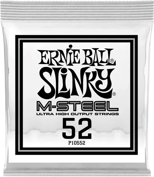 Ernie Ball Corde électrique Slinky M-Steel .052 Ernie Ball Corde électrique Slinky M-Steel .052