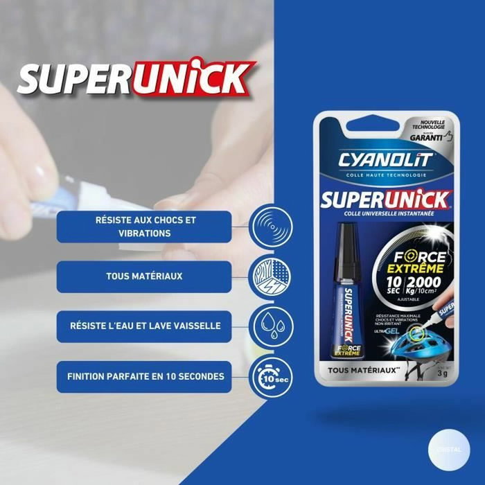 Cyanolit Super Unick Instant Plastic 3 g Cyanolit Super Unick Instant Plastic 3 g