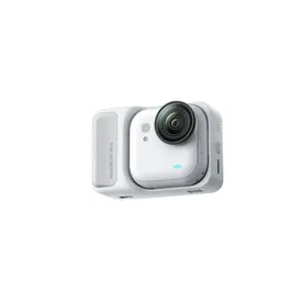 Insta360 GO Ultra - Caméra d'action 4K compacte blanche (53 g) - Liberté créative totale avec montage intégré