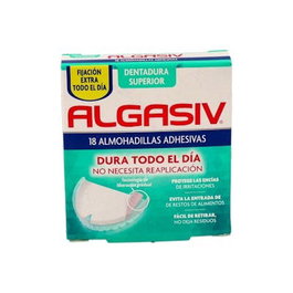 ALGASIV Almohadilla Dental Superior Adhesiva 18Ud - Coussinet dentaire supérieur adhésif, 18 unités