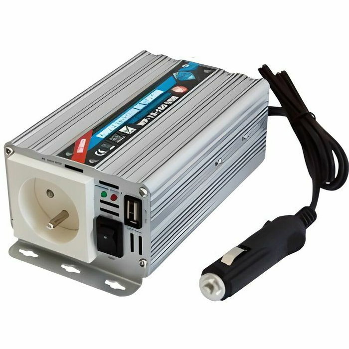 HTC EQUIPEMENT Convertisseur de tension 12V/220V 150W avec prise USB-A HTC EQUIPEMENT Convertisseur de tension 12V/220V 150W avec prise USB-A