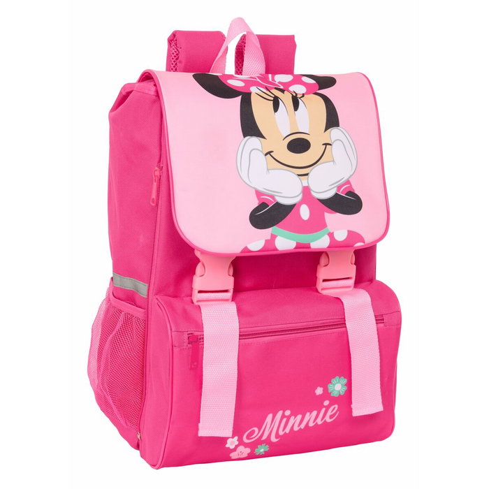 Cartable Minnie Mouse Rose 18,5 x 41 x 15 cm Cartable Minnie Mouse Rose 18,5 x 41 x 15 cm