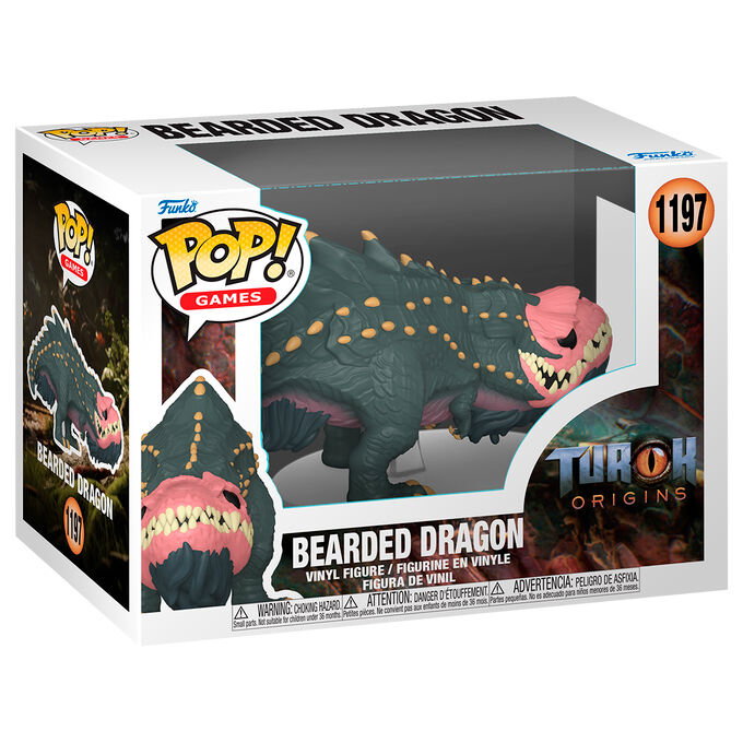 Funko POP! Games Bearded Dragon - Turok Funko POP! Games Bearded Dragon - Turok