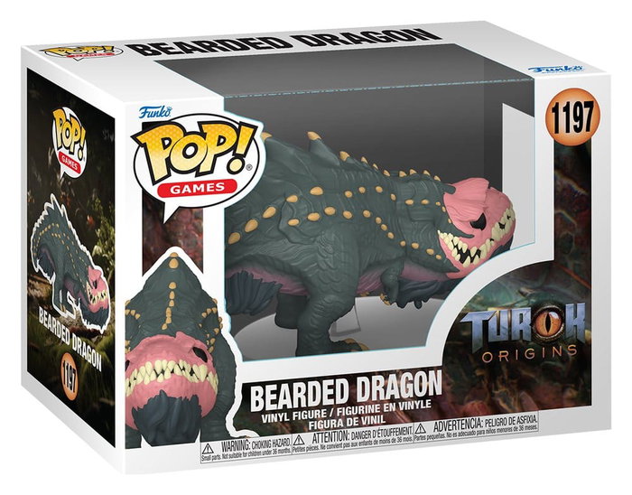 Funko POP! Games Bearded Dragon - Turok Funko POP! Games Bearded Dragon - Turok