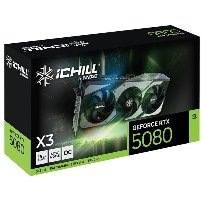 Carte Graphique INNO3D C50803-16D7X-176069H GEFORCE RTX 5080 16 GB