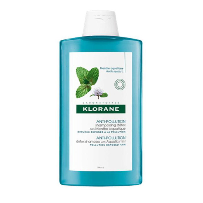 Klorane Shampooing Détox BIO à la Menthe 400 ml