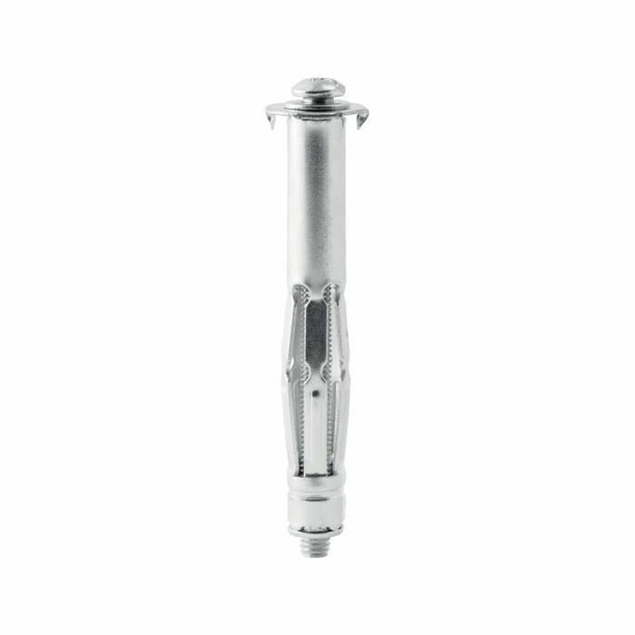 Rapid Chevilles à Expansion Métal pour Cloison Plâtre 18-32mm, Lot de 10