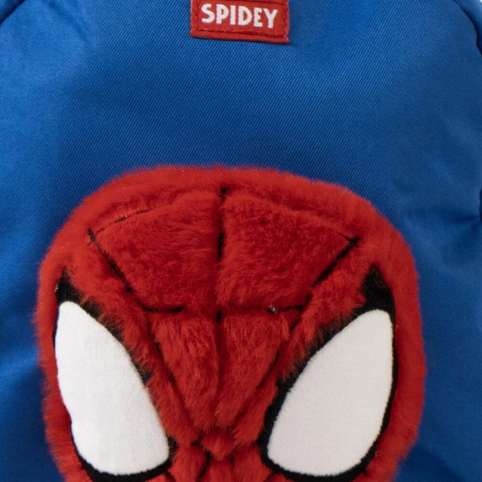 Cerdá Sac à dos de garderie personnage peluche Spidey bleu