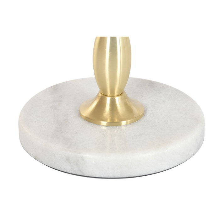 Table d'appoint Home ESPRIT Blanc Doré 41 x 41 x 57 cm