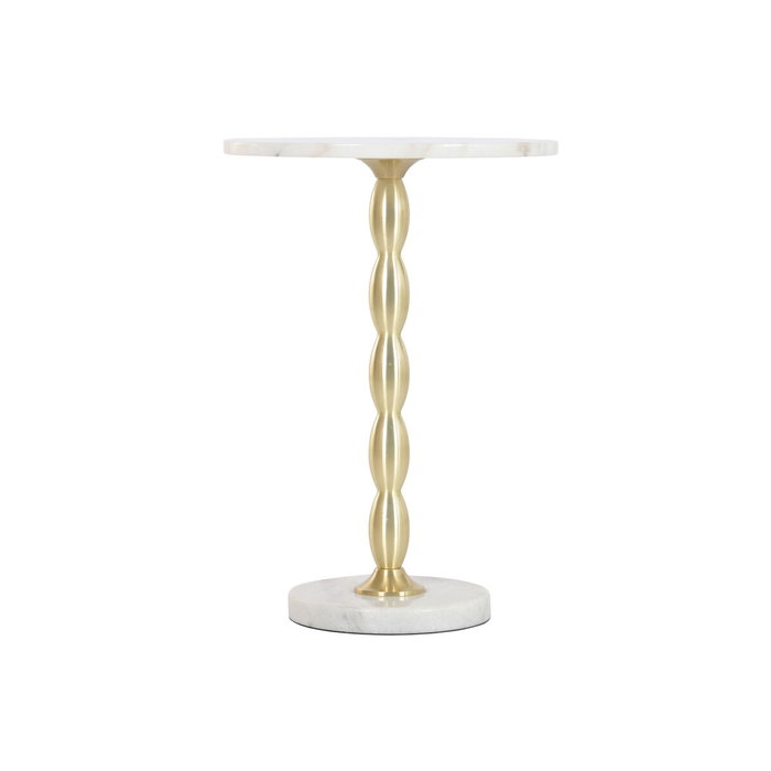Table d'appoint Home ESPRIT Blanc Doré 41 x 41 x 57 cm