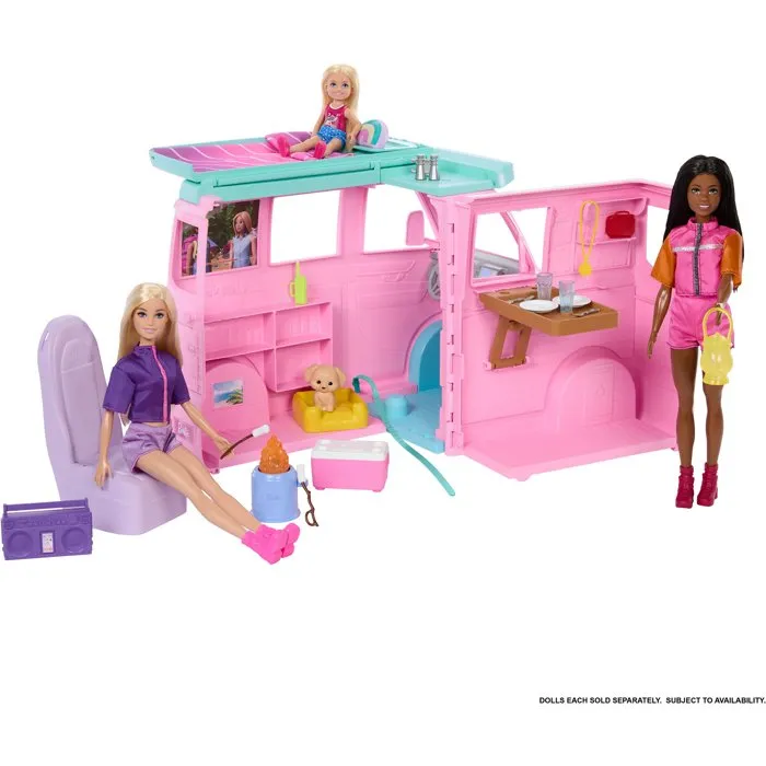 Barbie Camping Car Dream Land