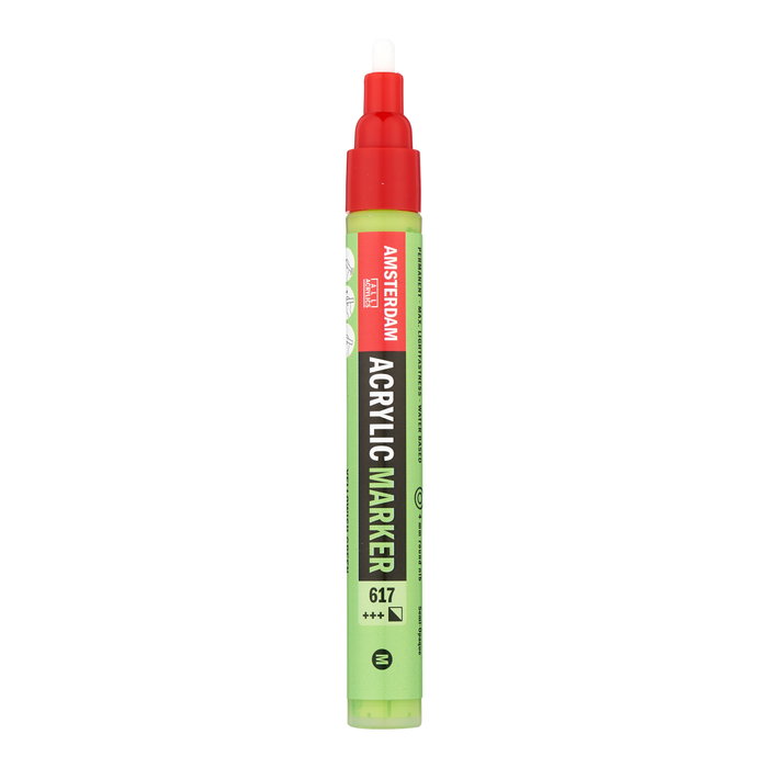 Amsterdam Marqueur Acrylique 4 mm Vert Jaunâtre 617 Amsterdam Marqueur Acrylique 4 mm Vert Jaunâtre 617