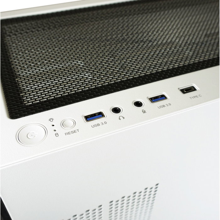 LC-Power LC-805BW-ON Holo - Boîtier Gaming Midi Tower - Blanc / Noir LC-Power LC-805BW-ON Holo - Boîtier Gaming Midi Tower - Blanc / Noir