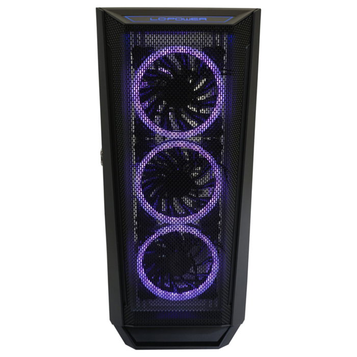LC-Power LC-805BW-ON Holo - Boîtier Gaming Midi Tower - Blanc / Noir LC-Power LC-805BW-ON Holo - Boîtier Gaming Midi Tower - Blanc / Noir