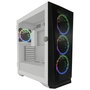 LC-Power LC-805BW-ON Holo - Boîtier Gaming Midi Tower - Blanc / Noir