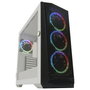 LC-Power LC-805BW-ON Holo - Boîtier Gaming Midi Tower - Blanc / Noir