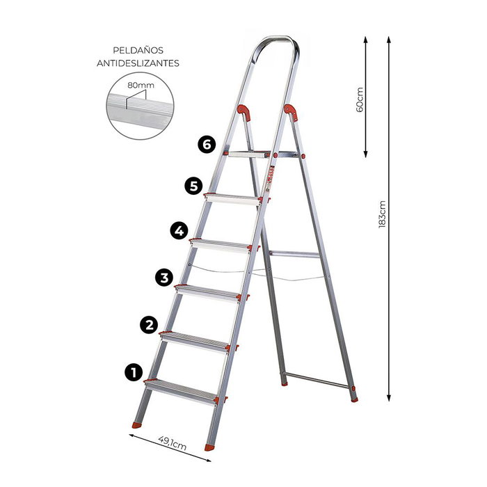 Escalier Rolser Aluminium Escalier Rolser Aluminium