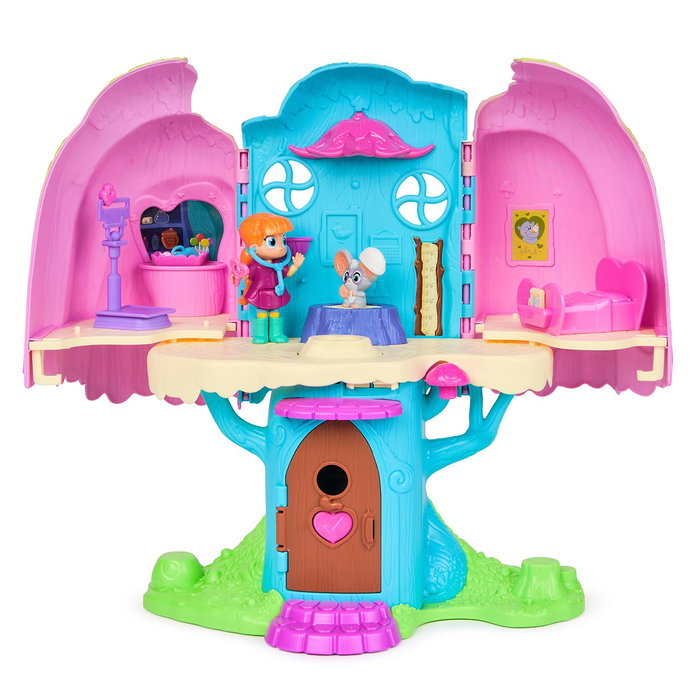 Spin Master - La Clinique Vétérinaire De Vida The Vet - Jouet d'imitation Maison de l'arbre avec 4 zones, estéthoscope, figurines et sons - Pour enfants à partir de 3 ans Spin Master - La Clinique Vétérinaire De Vida The Vet - Jouet d'imitation Maison de l'arbre avec 4 zones, estéthoscope, figurines et sons - Pour enfants à partir de 3 ans