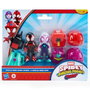 HASBRO Spidey and his Amazing Friends Rescue-Webs Pack 2 Figurines Miles et Ghost