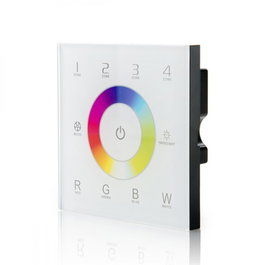 Contrôleur RGWB Tactile Éloigné 4 Zones DMX512