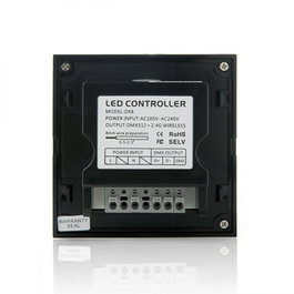 Contrôleur RGWB Tactile Éloigné 4 Zones DMX512