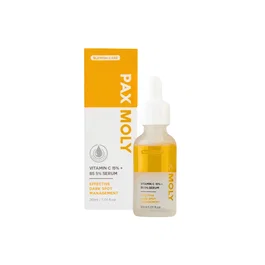 PaxMoly Effective Dark Spot Management, 15% Vitamina C + 5% B5, 30 ml