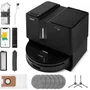 Sencor SRV 9790BK - Aspirateur robot avec navigation laser 3D et auto-lift, 5000 Pa, batterie 5200 mAh (200 min), nettoyage humide et autonettoyant