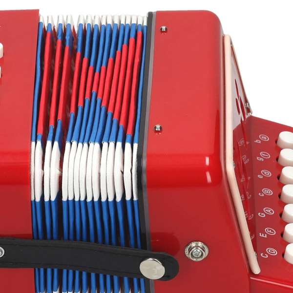 Reig Accordéon pour Enfants à Partir de 3 Ans, Jouet d'Éveil Musical en Plastique, 12 Pièces