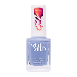 Wild&Mild Vernis à Ongles Gel Effect Wild&Mild Sea Breeze, Effet Gel Sans Lampe UV/LED, Brillant, Durable, 6 ml