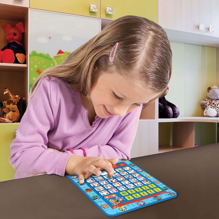 Lexibook Tablette éducative Pat' Patrouille (Paw Patrol) JCPAD002 PAI2 - Apprentissage lettres, chiffres, mots, quiz, musique - Pour enfants dès 3 ans