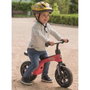 Ociotrends Tech Balance Bike, Bicyclette sans pédales, 10 pouces, Rouge, pour enfants de 18 mois à 4 ans, en polypropylène