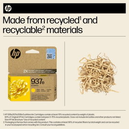 HP 937e Jaune EvoMore XL