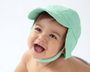 KioKids Bonnet de Bébé Menthe avec Protection Solaire UPF50+