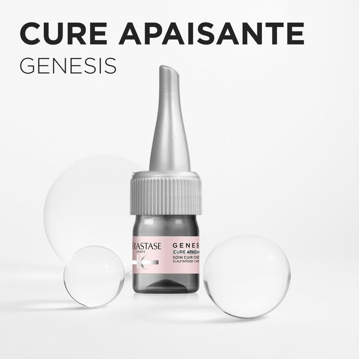 Kerastase Genesis Cure Anti-Chute Fortifiant Concentré, Aminexil 1.5% - 10 x 6 ml - Traitement pour la chute de cheveux liée au stress et renforcement capillaire Kerastase Genesis Cure Anti-Chute Fortifiant Concentré, Aminexil 1.5% - 10 x 6 ml - Traitement pour la chute de cheveux liée au stress et renforcement capillaire