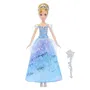Disney Princess Poupée Cendrillon avec Robe Enchantée - Baguette Magique, Sons et Lumières, 6 Modes de Jeu - JBF94