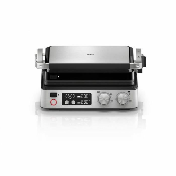 Braun Multi Grill 7 - 2000 W - Noir / Acier Braun Multi Grill 7 - 2000 W - Noir / Acier
