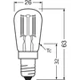 LG Lampe LED pour réfrigérateur, longue durée de vie 15000h, CRI ≥80