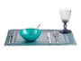 Vivalto Bol en verre turquoise 15 cm – Saladier décoratif (Set de 24)